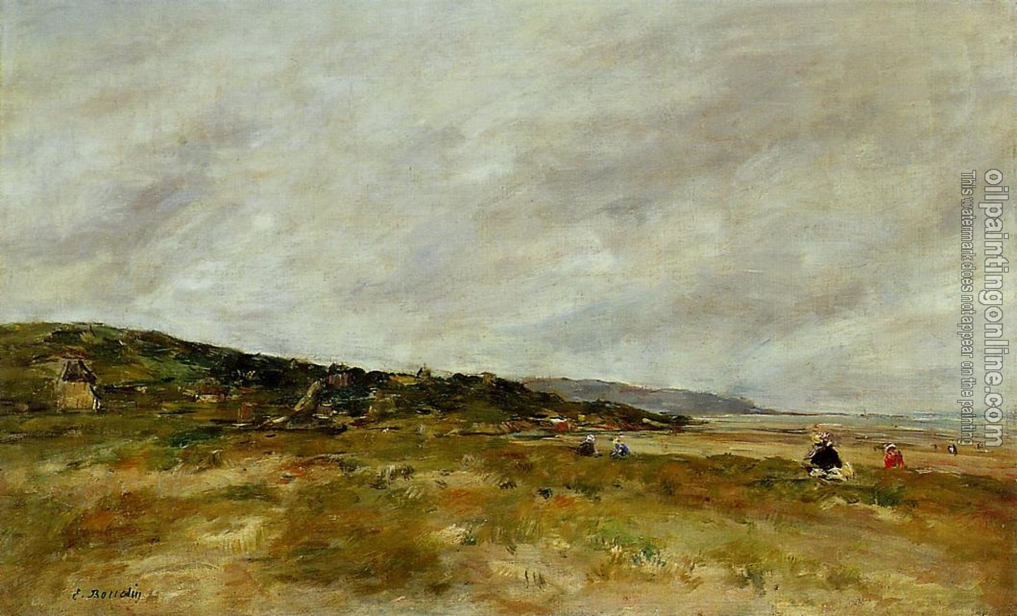Boudin, Eugene - Deauville, the Dunes